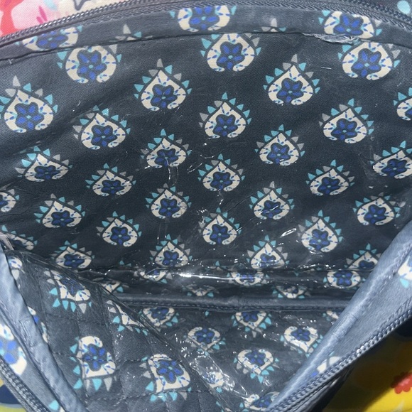 Vera Bradley Hanging Travel Cosmetic Organizer Floral Makeup Toiletry Bag - Picture 8 of 13